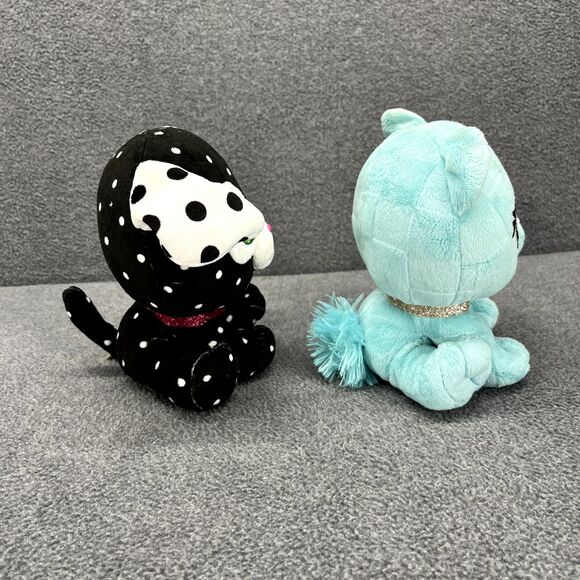 2x Gund P.Lushes Designer Pet Audrey Park Panther Premium 6" Kitty Cat Plush - Picture 5 of 13
